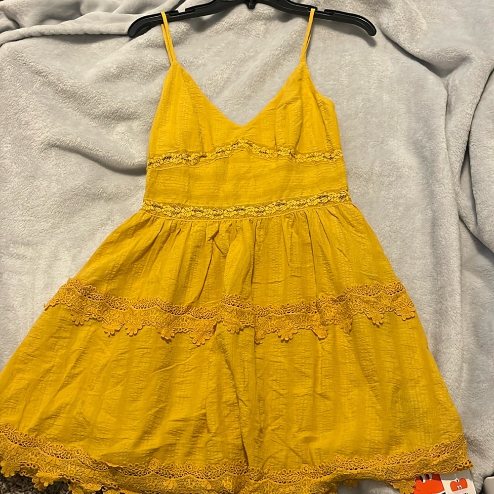 Yellow dress